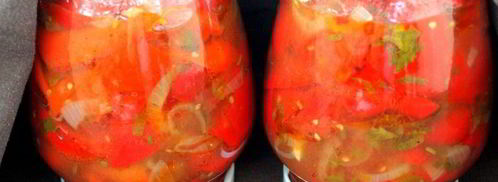 лечо из болгарского перца и помидоров на зиму. Шаг 8