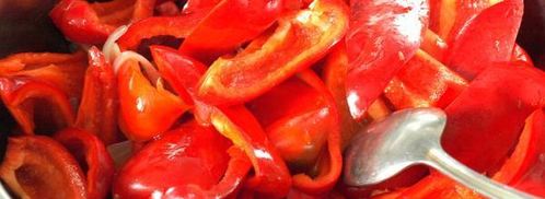 лечо из болгарского перца с помидорами. Шаг 5