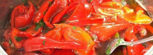 лечо из болгарского перца с помидорами. Шаг 7