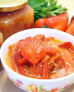 Лечо из болгарского перца