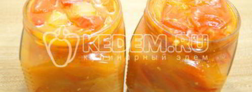 лечо из болгарского перца. Шаг 13