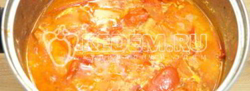 лечо из болгарского перца. Шаг 11