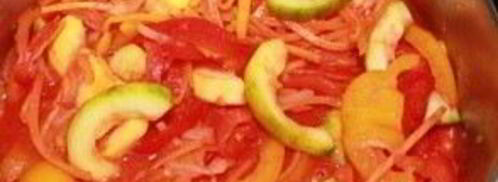 лечо из кабачков на зиму. Шаг 5