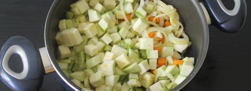 лечо из кабачков с помидорами на зиму. Шаг 6