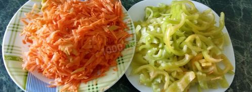 лечо из огурцов и болгарского перца на зиму. Шаг 4