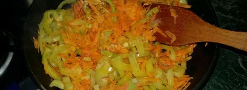 лечо из огурцов и болгарского перца на зиму. Шаг 5