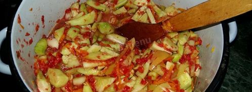 лечо из огурцов и болгарского перца на зиму. Шаг 6