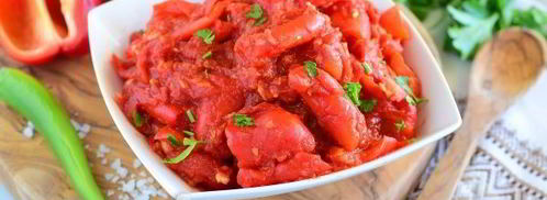 лечо из помидоров и перца с чесноком. Шаг 13