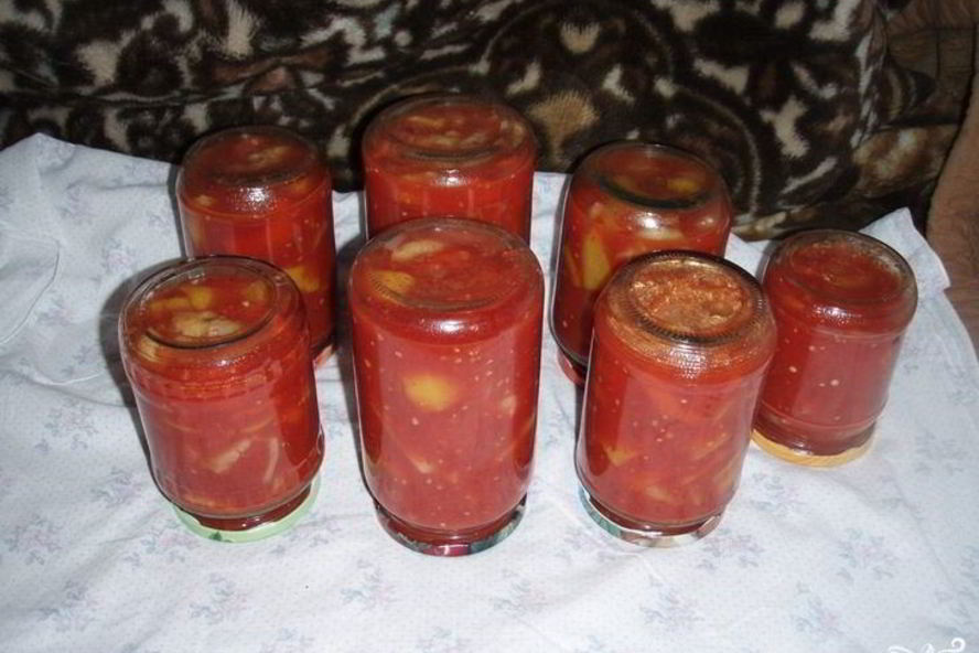 Рецепт лечо из помидоров и перца