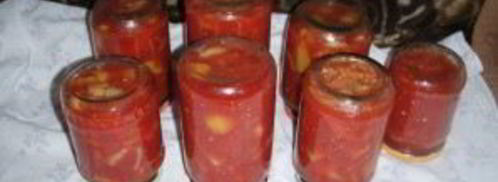 лечо из помидоров и перца. Шаг 7