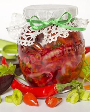 Лечо из свеклы на зиму пальчики оближешь