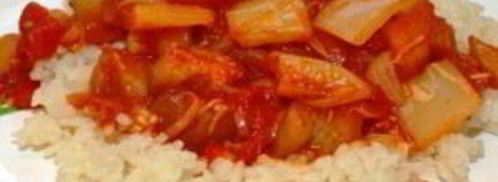 лечо с баклажанами и помидорами. Шаг 12