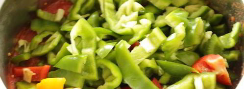 лечо с фасолью. Шаг 4