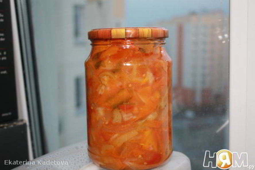 Рецепт лечо с капустой