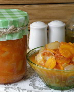 Лечо с морковкой и перцем