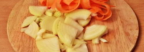 лечо с морковью и луком. Шаг 5