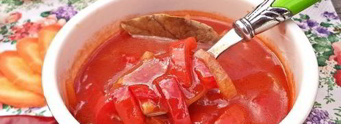 лечо с морковью и луком. Шаг 12