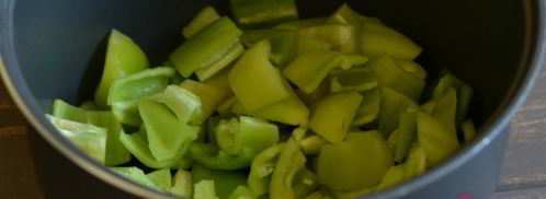 лечо в мультиварке. Шаг 3