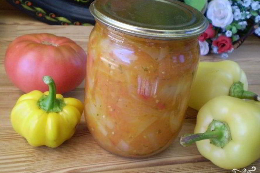 Рецепт закатки лечо