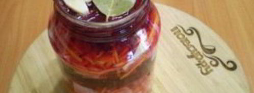 быстрая маринованная капуста со свеклой. Шаг 6