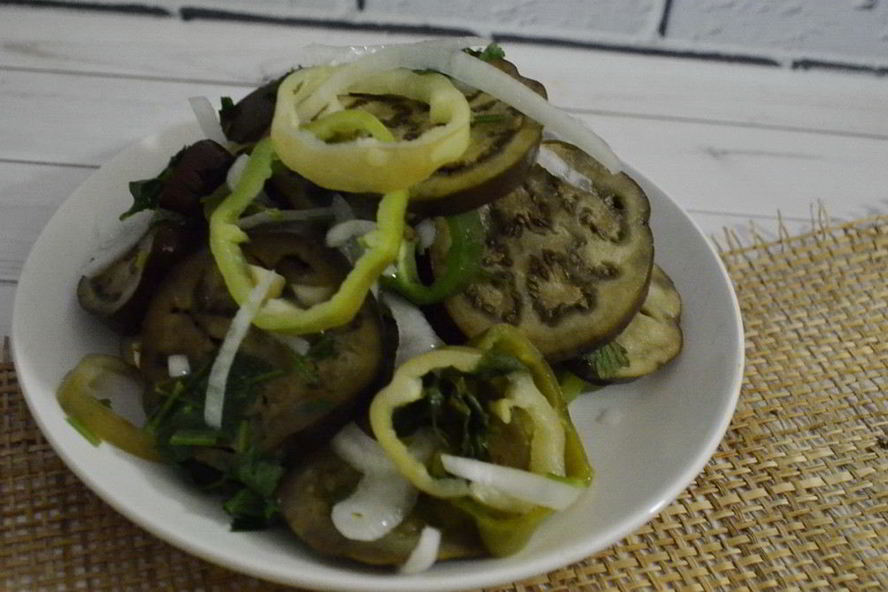 Рецепт быстрых маринованных баклажанов