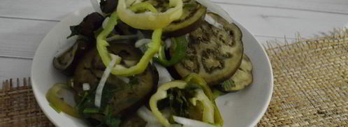 быстрые маринованные баклажаны. Шаг 8