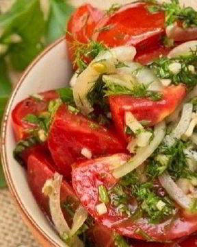 Быстрые маринованные помидоры