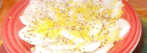 дайкон маринованный в лимонной цедре. Шаг 3