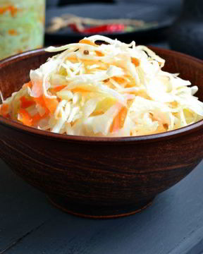 Капуста маринованная с лимонной кислотой и кориандром
