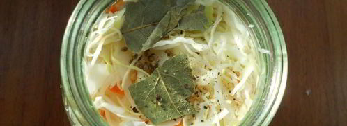 капуста маринованная с лимонной кислотой и кориандром. Шаг 4