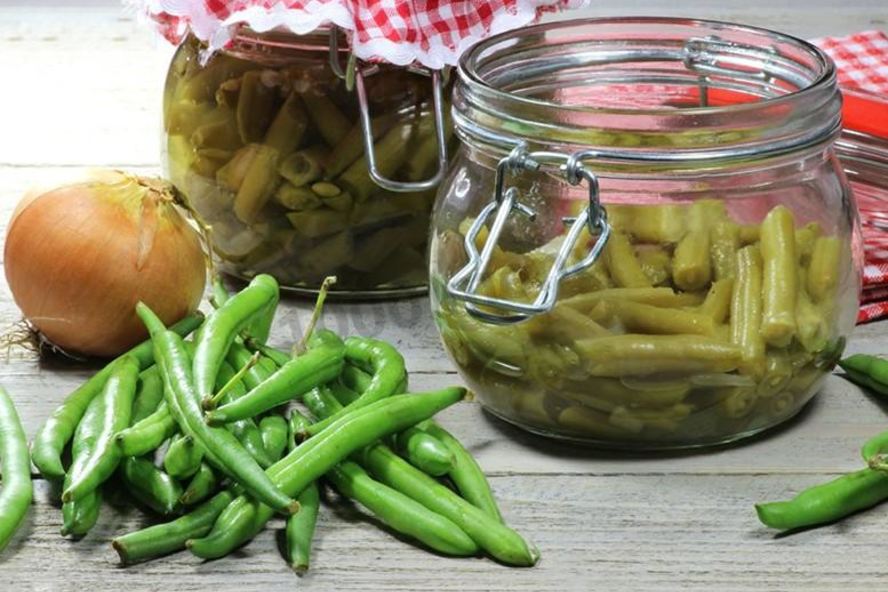 Рецепт маринованной спаржевой фасоли на зиму