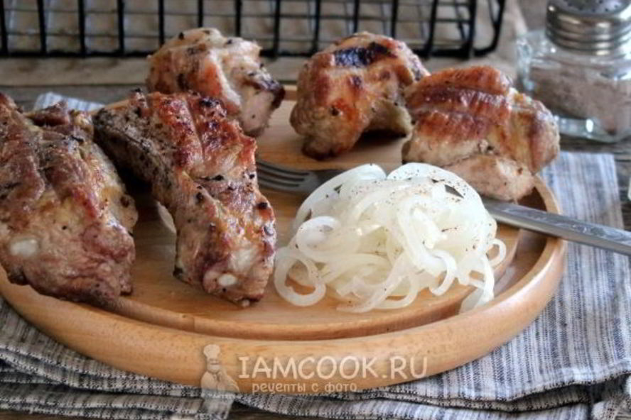 Рецепт маринованного лука к шашлыку