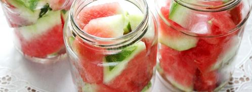 маринованные арбузы в банках на зиму. Шаг 5