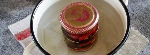 маринованные баклажаны с перцем на зиму. Шаг 12