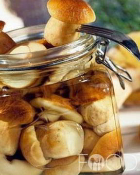 Маринованные белые грибы с уксусом