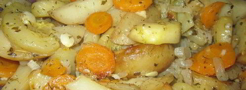 маринованные и запеченные овощи. Шаг 3