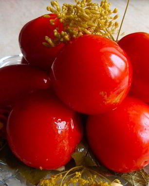 Маринованные помидоры черри