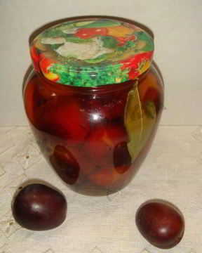 Маринованные сливы без стерилизации на зиму