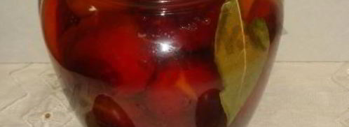 маринованные сливы без стерилизации на зиму. Шаг 7