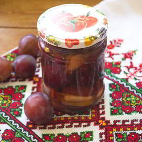 Маринованные сливы