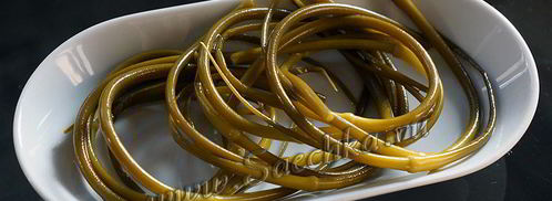 маринованные стрелки чеснока. Шаг 10