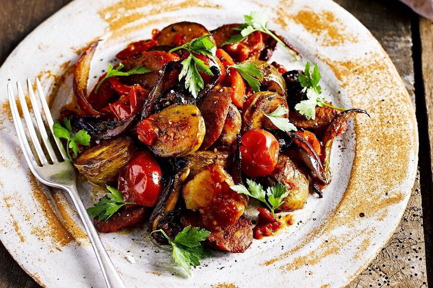 Рецепт молодого картофеля с маринованным перцем