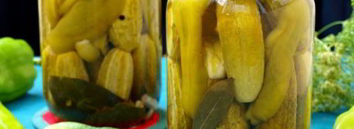 огурцы маринованные с болгарским перцем. Шаг 6