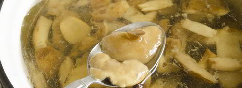 польские грибы маринованные. Шаг 4