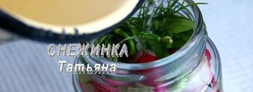 редис маринованный с зеленым луком. Шаг 5
