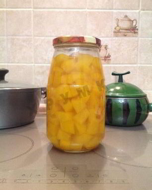 Тыква маринованная на зиму на гарнир к мясу