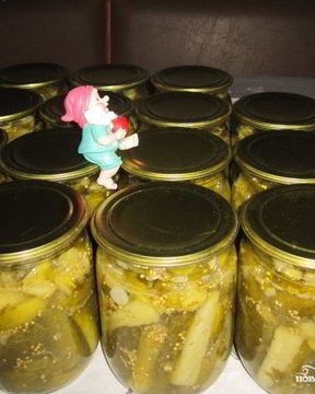 Огурчики Пальчики на зиму