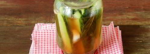 огурцы с кетчупом чили на зиму. Шаг 7