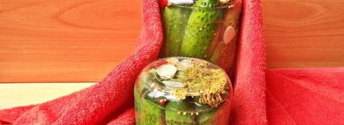 огурцы с семенами горчицы на зиму. Шаг 8