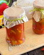 Перец в томатном соке на зиму